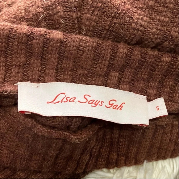 Lisa Says Gah Rib Flare Pants - Picture 4 of 6